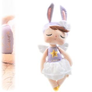 Lalka Metoo Angela Aniołek Fioletowy 35cm