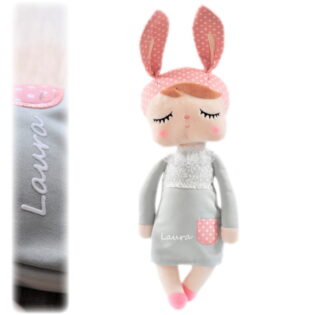 Lalka Metoo Angela Królik Szary 35cm