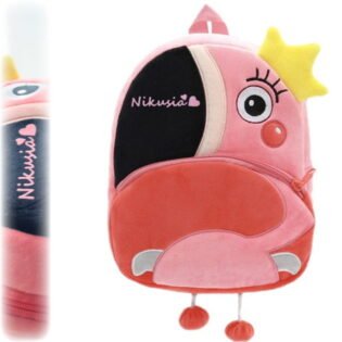 Plecak pluszowy dla przedszkolaka Flaming