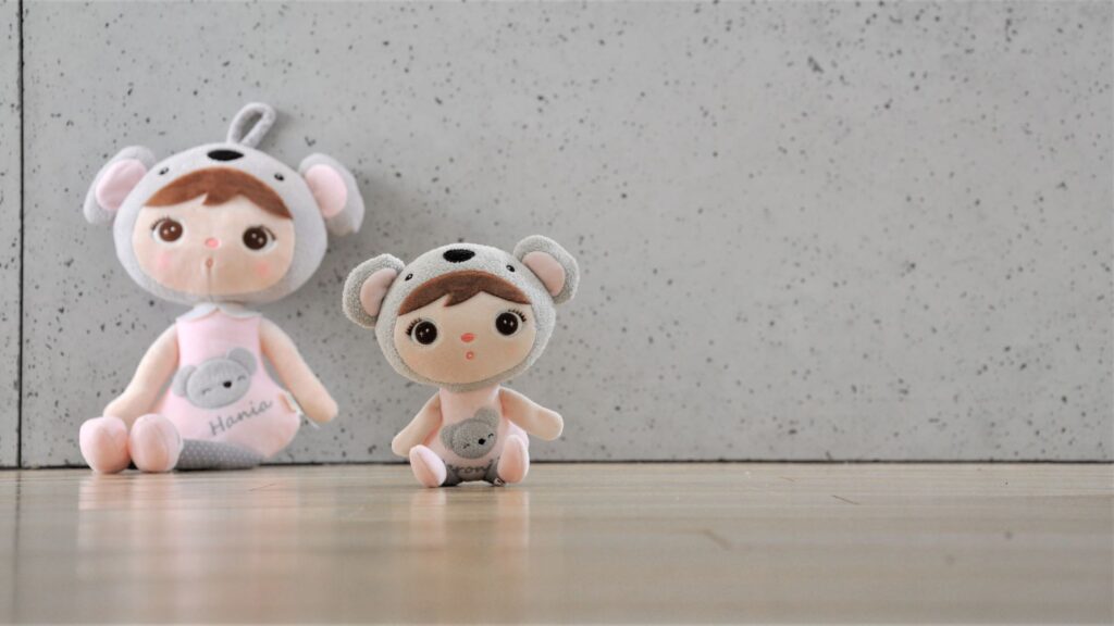 Pluszowe przytulanki Metoo. Lalka koala z imieniem.