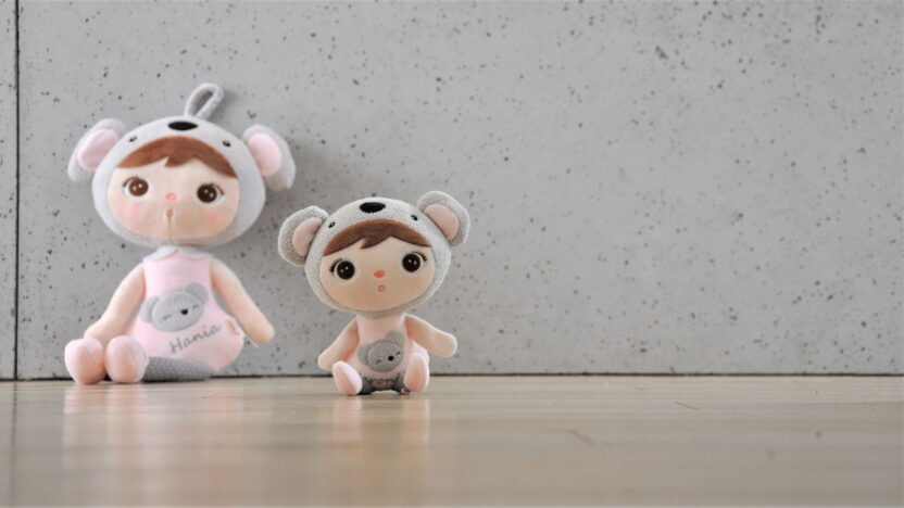 Pluszowe przytulanki Metoo. Lalka koala z imieniem.