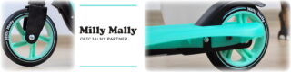 Dwukołowa hulajnoga SMART Milly Mally. Prezent dla dzieci 5 lat.