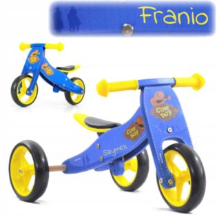 Rowerek drewniany JAKE Cow Boy Milly Mally 2w1