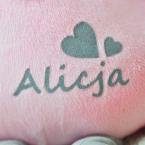 Lalka Metoo Królik. Przytulanka dla z imieniem. Prezent na Walentynki.