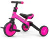 Różowy rowerek trójkołowy z pedałami dla dziewczynki na roczek