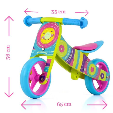 Pierwszy rowerek dla dziewczynki na roczek.