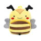 Personalizowany plecak dla dziewczynki do przedszkola. Pluszowa pszczółka z imieniem.