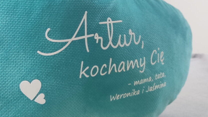 Personalizowany prezent na walentynki dla chłopca.