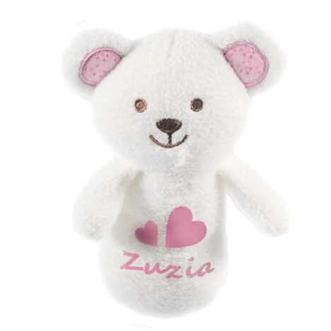 Personalizowany miś. Maskotka z imieniem Zuzia. Prezent dla dziewczynki na 2 latka.