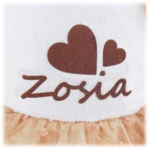 Personalizowana lalka imieniem dziecka.