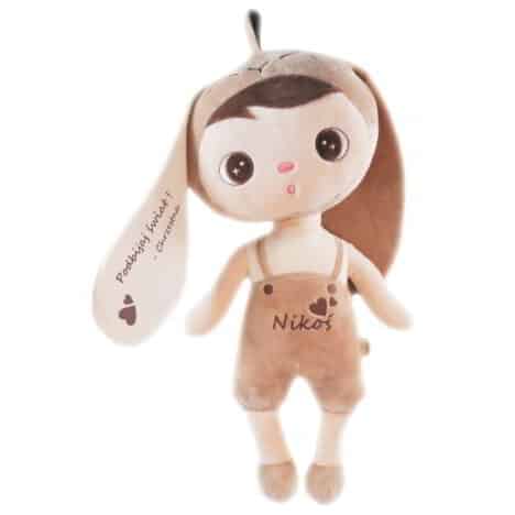 Lalka Metoo dla chłopca. Personalizowany prezent na chrzest.