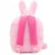 Pluszowy plecak królik od tyłu