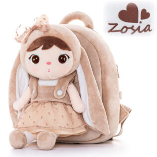 Plecak z lalką Metoo - Królisia Beżowa