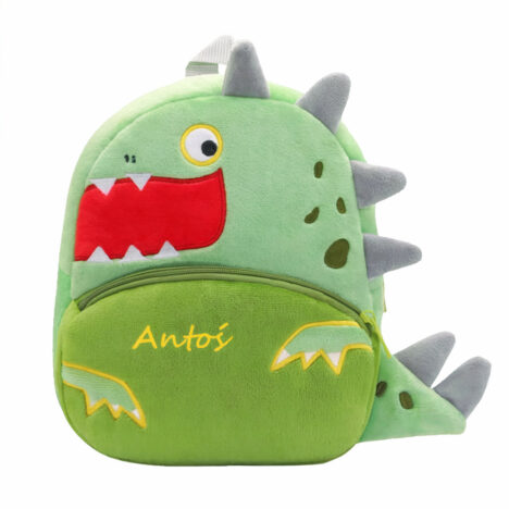Plecaczek dla dzieci zielony Dino