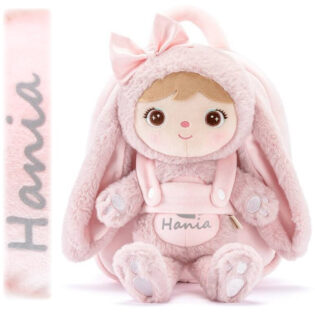 Plecak z lalką Metoo z imieniem dla dziewczynki