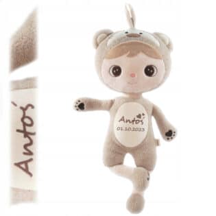 Przytulanka Miś z imieniem i datą