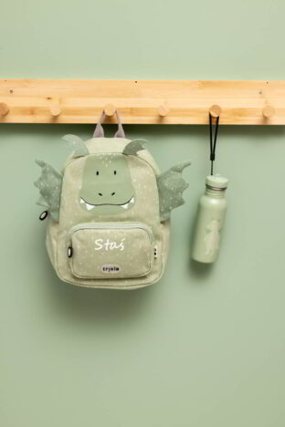 Plecak z bidonem trixie z motywem smoka