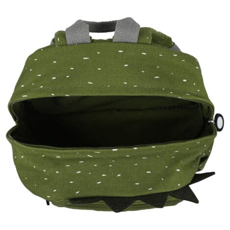 Plecak z rozpiętym suwakiem