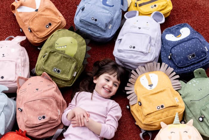 Kolorowe plecaczki dla dziecka Trixie