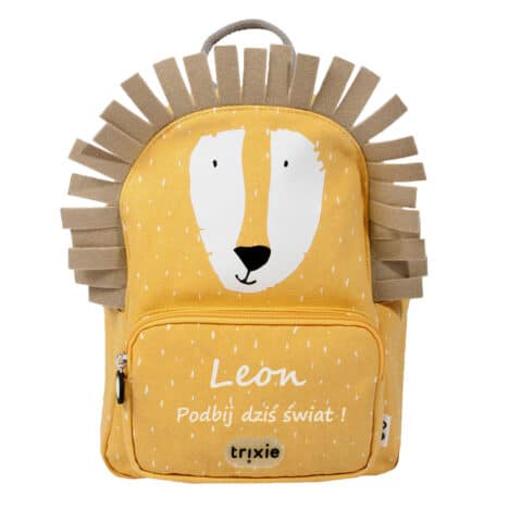 Plecak Lew z imieniem i dedykacją