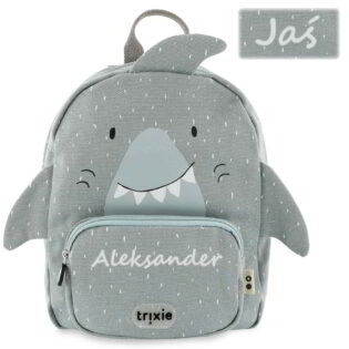 Plecak Rekin z imieniem Trixie Baby