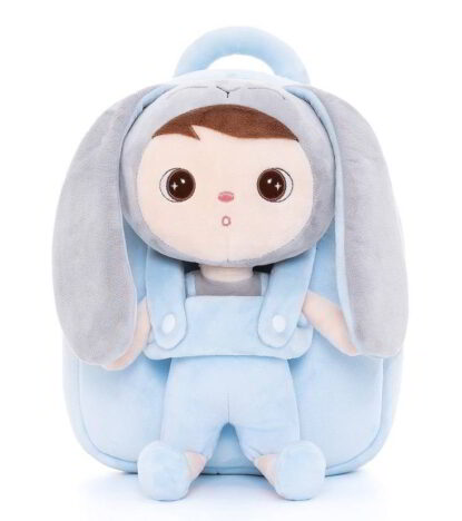 Królik niebieski metoo z plecakiem