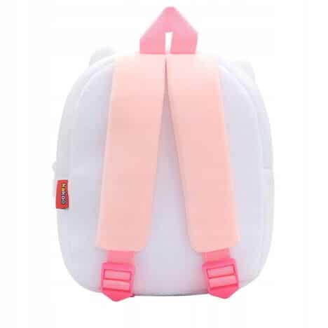 Pluszowe szelki w plecaczku dla dziewczynki