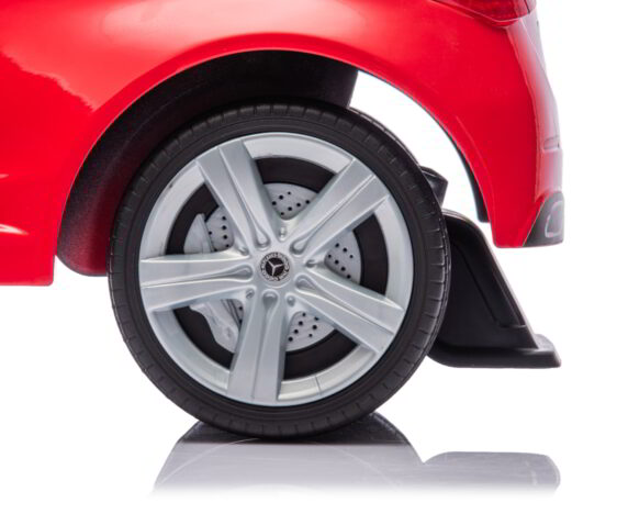 Opona w autku dla dziecka