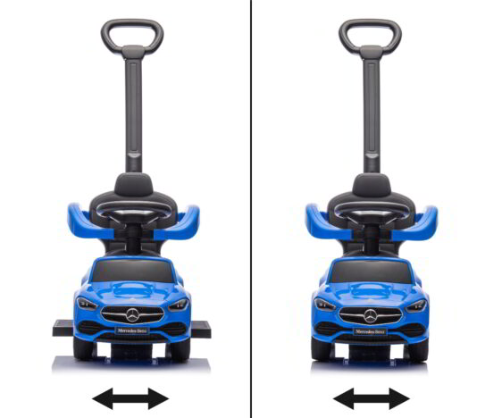 Wysuwane podnóżki w mercedes C-Class Blue Milly Mally