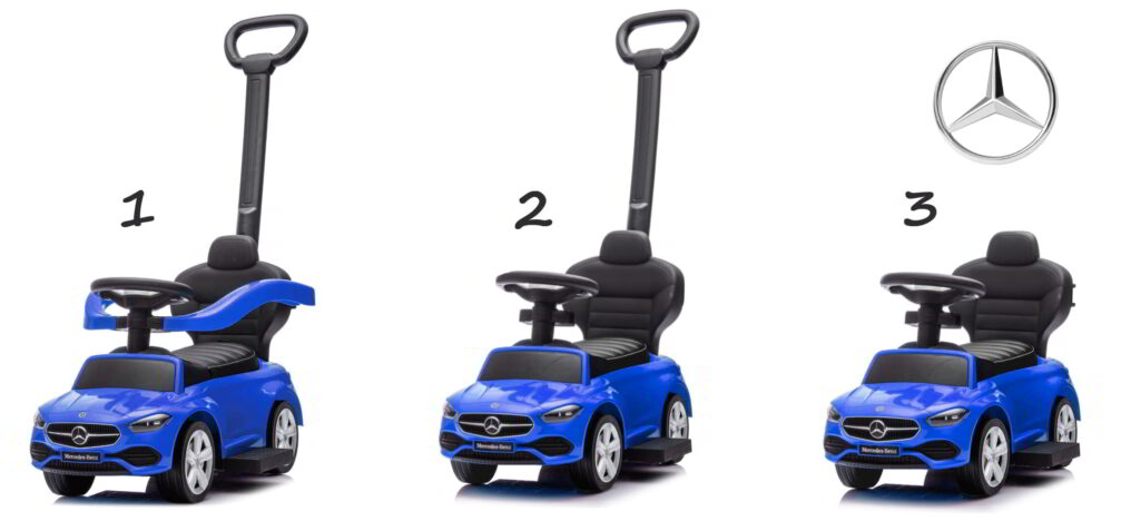 Trzy warianty mercedes C-Class Blue