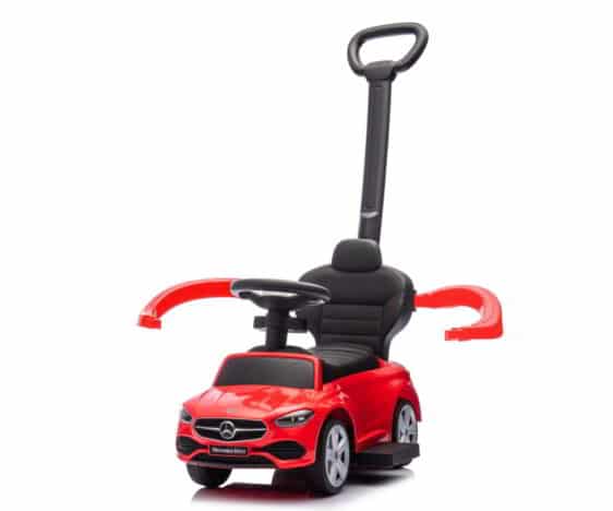 Autko z odczepianymi barierkami