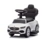 Jeździk dla dziecka z siedzeniem i wysuwanymi podnóżkami mercedes white