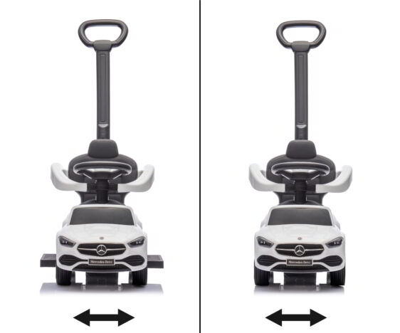 Wysuwane podnóżki w aucie Mercedes C-Class Deluxe White