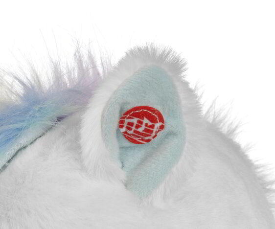 ucho z dźwiękami galopującego konia na biegunach jednorożca