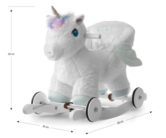 Wymiary konika na biegunach jednorożca Milly Mally