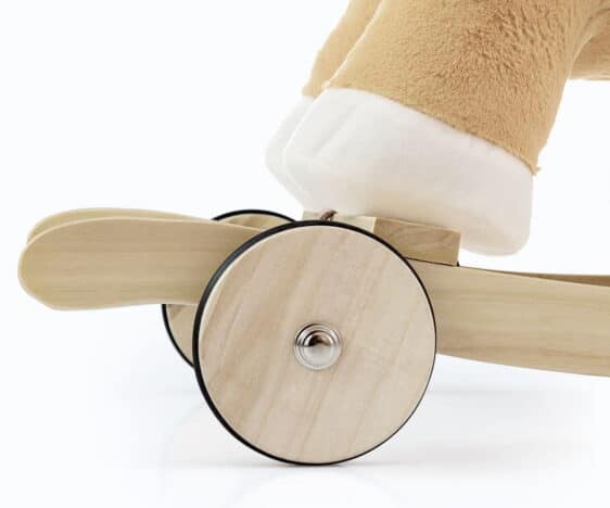 kółka w koniku na biegunach