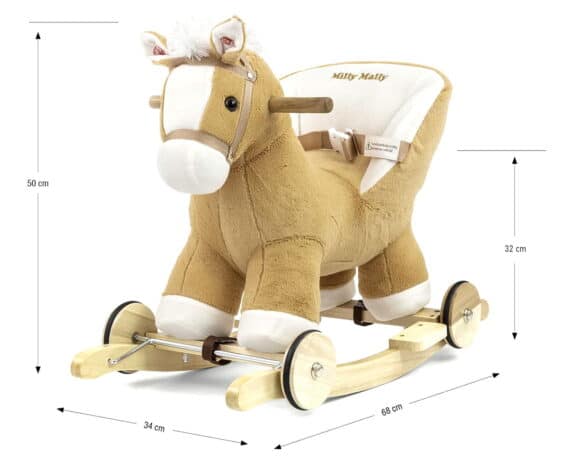 Wymiary konika na biegunach Polly Milly Mally