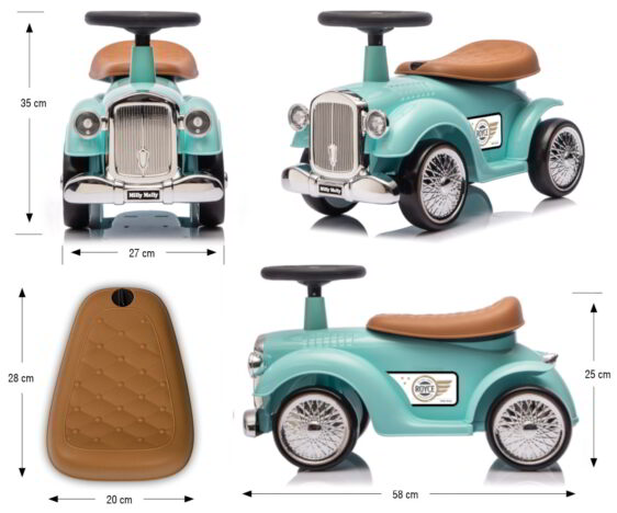 Wymiary pojazdu Royce Mint